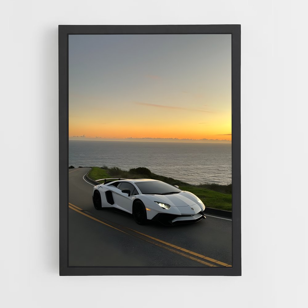 Poster Aventador de Vitesse – affiche Lamborghini (vue 2)